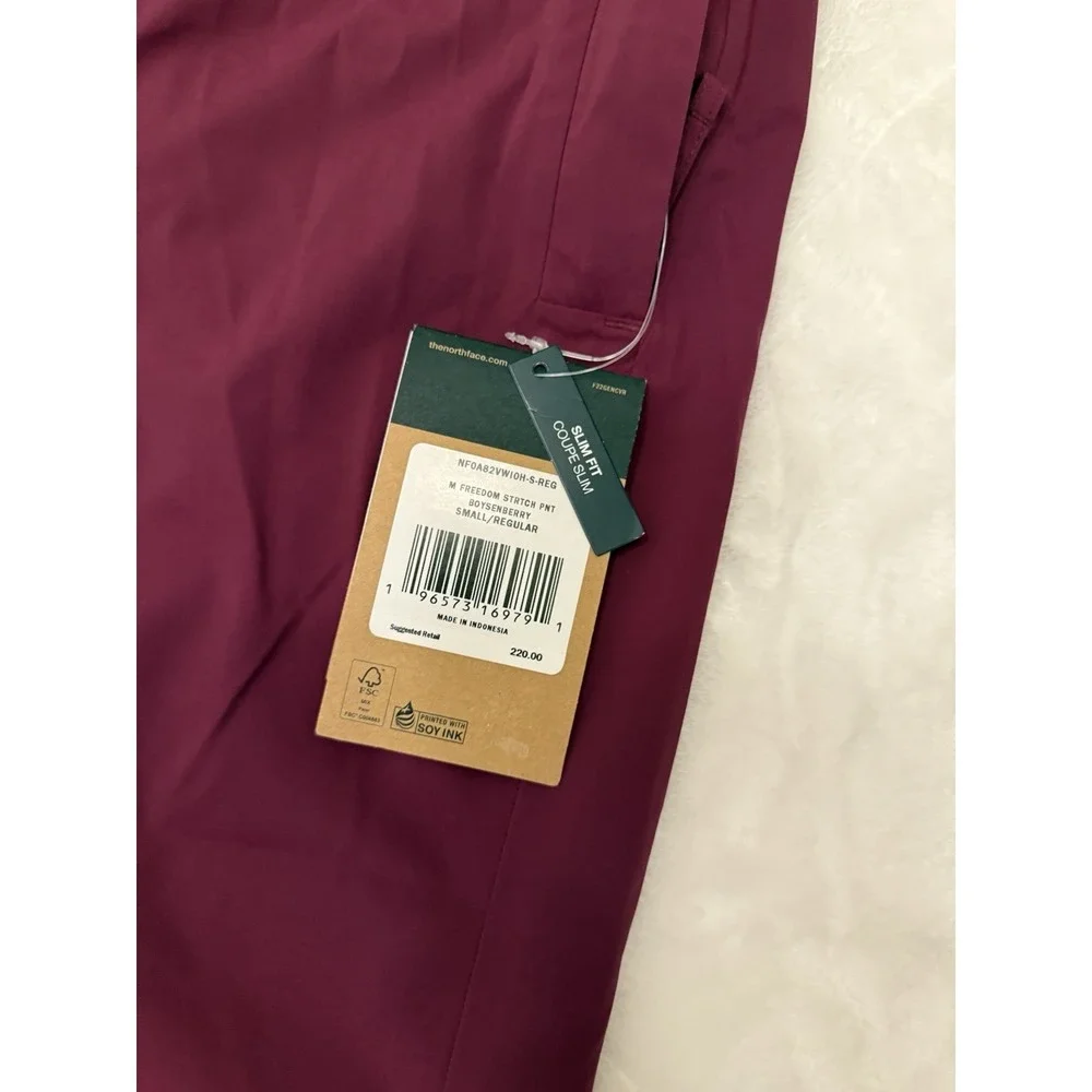 The North Face Freedom Snow‎ Pants Mens Small Boysenberry DryVent NF0A82VWI0H